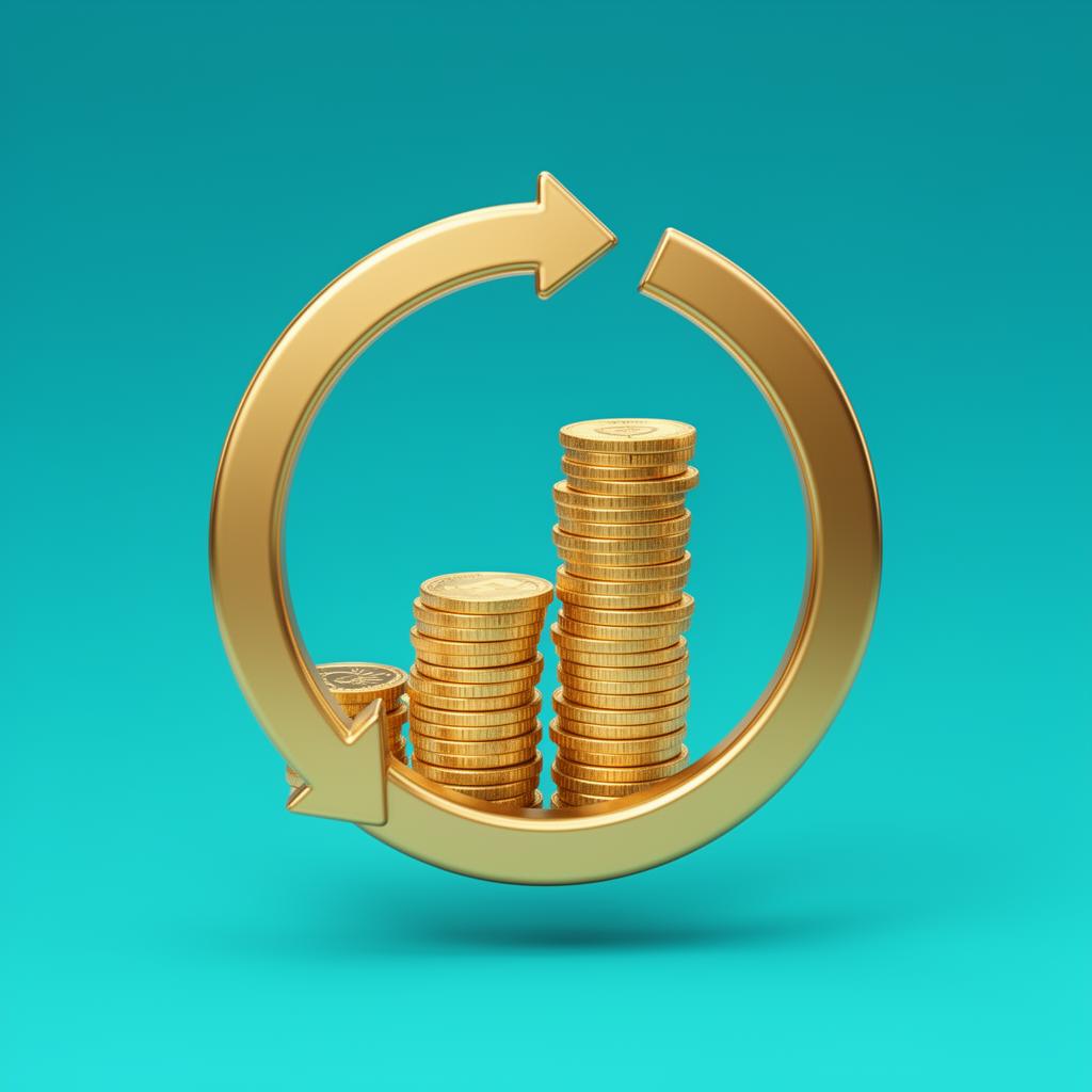 Bonus récurrent +25% à chaque redépôt avec pile de pièces croissante